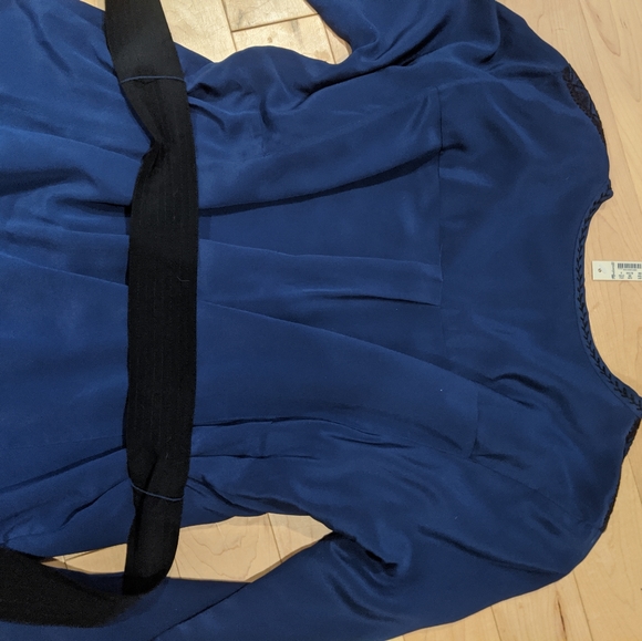 MADEWELL - NWT Silk Embroidered Dress - Picture 12 of 14